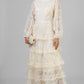VESTIDO ORGANZA BORDADA