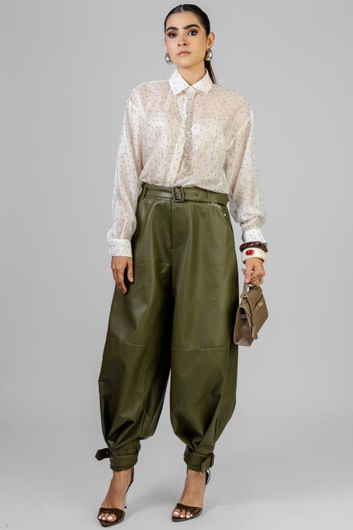 CAMISA ORGANZA POLKA