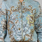 CHAQUETA BOMBER BORDADA AZUL