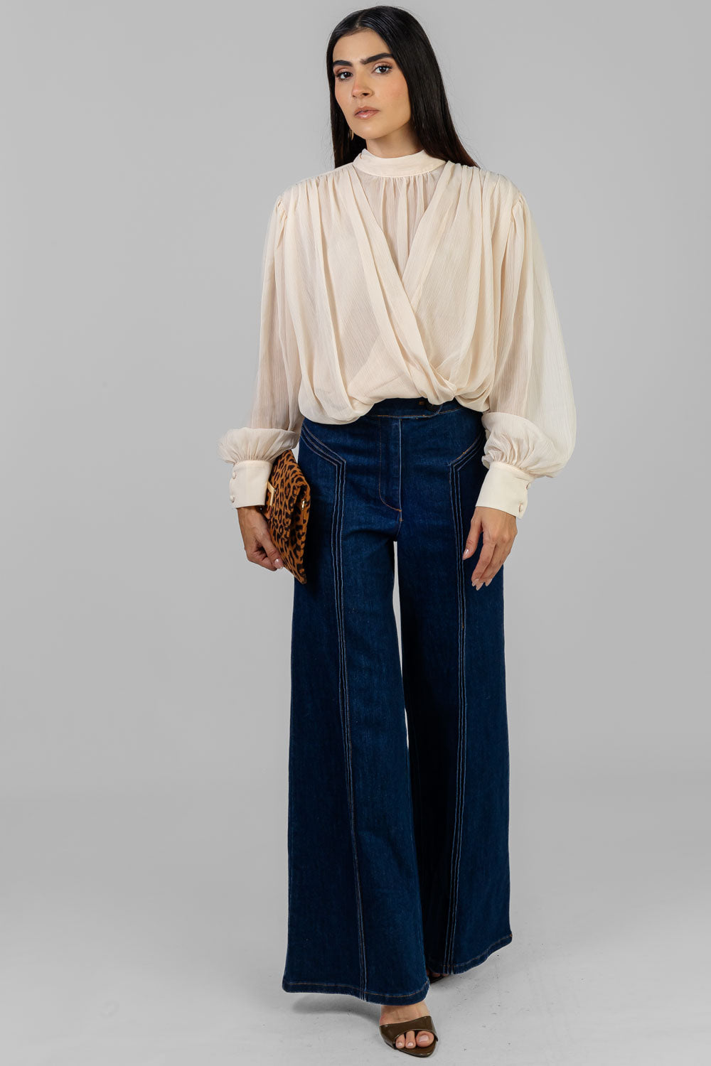 JEANS WIDE-LEG