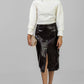 FALDA MIDI COCODRILO