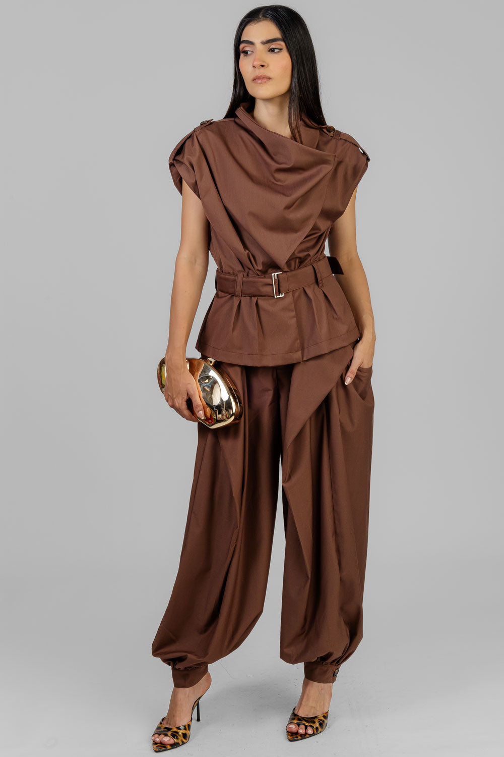 CONJUNTO CHIC DRAPEADO
