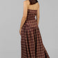 VESTIDO TARTAN STRAPLESS