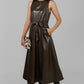 VESTIDO MIDI VINIPIEL