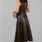 VESTIDO MIDI VINIPIEL