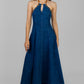 VESTIDO DENIM HALTER