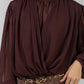 BLUSA DRAPEADA ENVOLVENTE