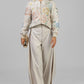 CHAQUETA FLORAL BORDADA