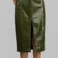 FALDA MIDI COCODRILO