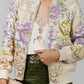 CHAQUETA BOMBER BORDADO LILA
