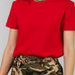 BLUSA ROJA MANGA
