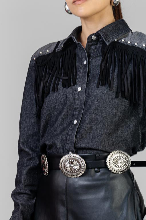 CAMISA MEZCLILLA BARBAS