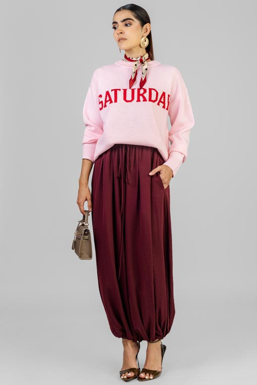 PANTALON BURGUNDY ALADINO