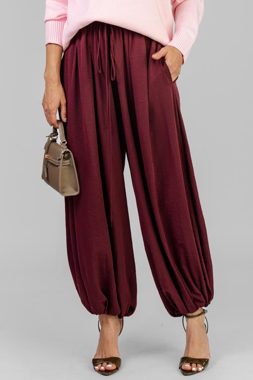 PANTALON BURGUNDY ALADINO