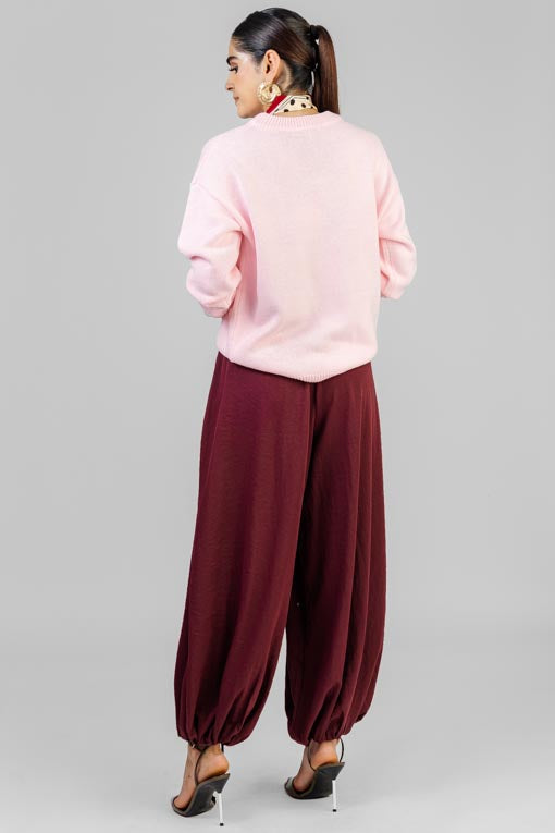 PANTALON BURGUNDY ALADINO