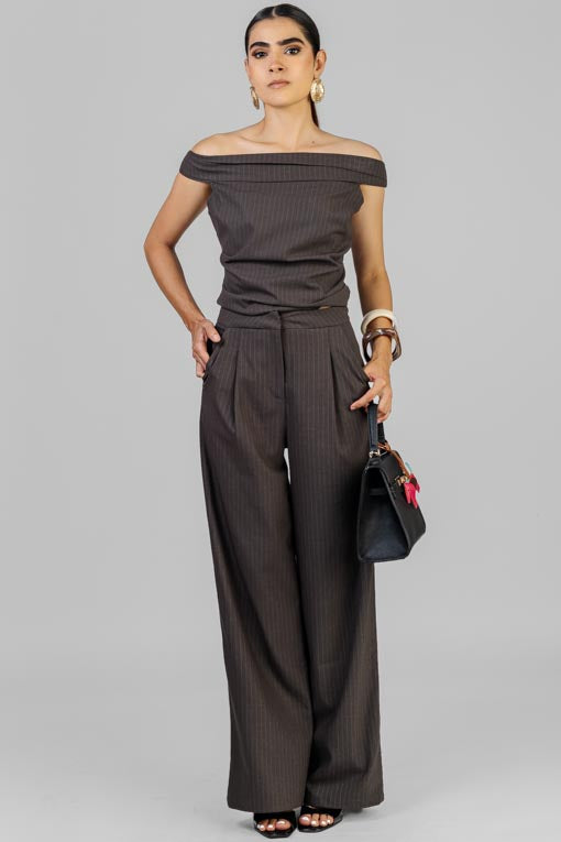 CONJUNTO BLUSA HOMBRO CAIDO