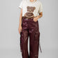 PANTALON CARGO VINIPIEL