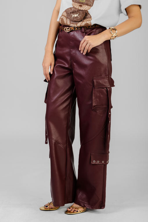 PANTALON CARGO VINIPIEL