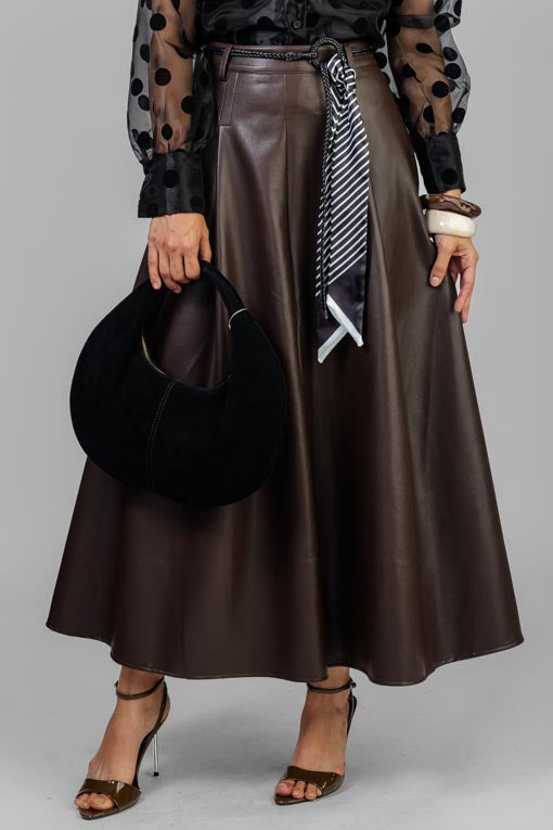 FALDA VINIPIEL PAÑOLETA