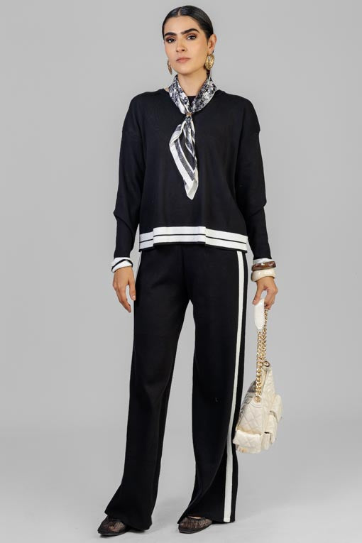 CONJUNTO TEJIDO FRANJAS