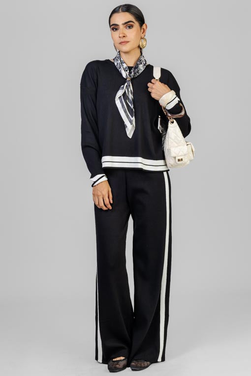 CONJUNTO TEJIDO FRANJAS