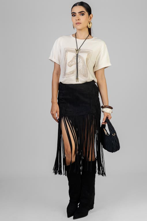 PLAYERA HORSE BRILLOS