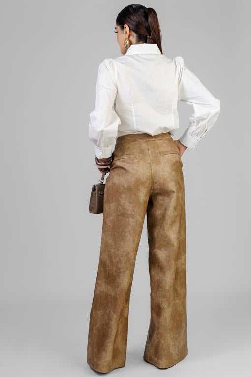 CAMISA ALGODON BOTONES PERLAS