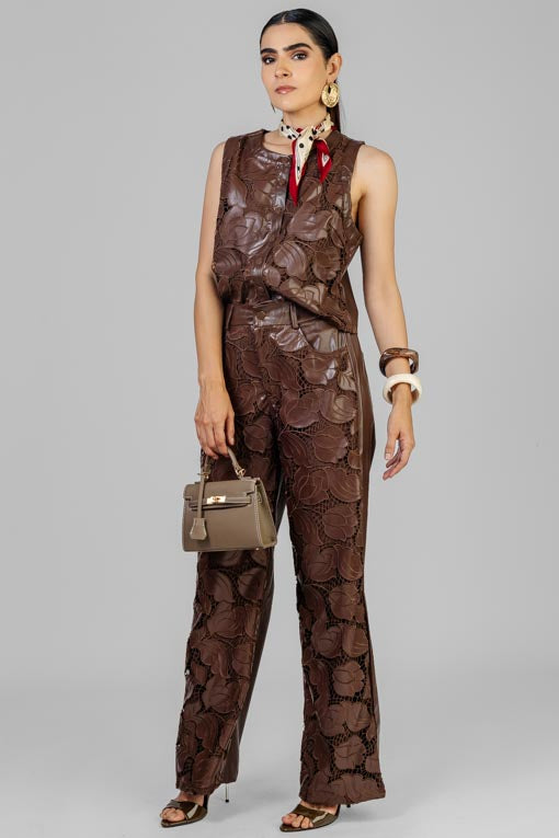 CONJUNTO VINIPIEL TROQUELADO