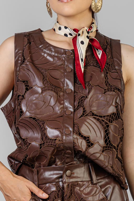 CONJUNTO VINIPIEL TROQUELADO