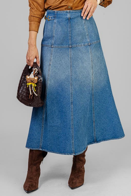 FALDA DENIM HEBILLAS