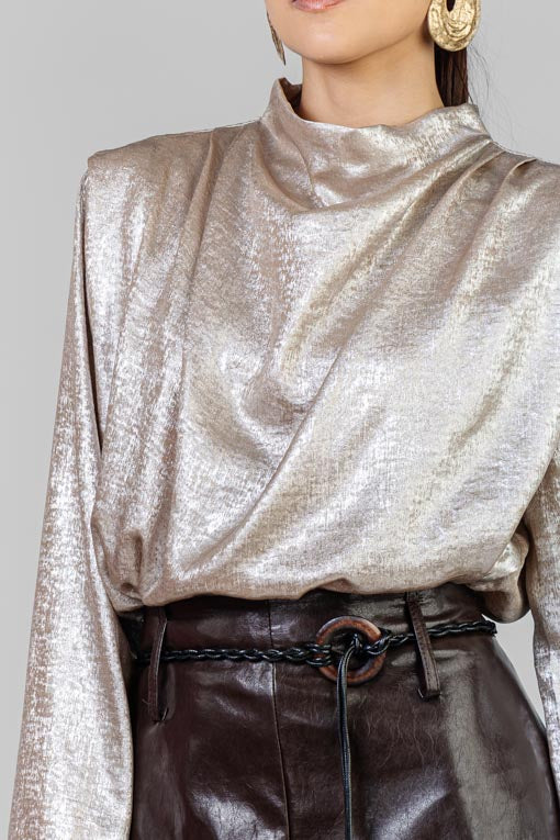 BLUSA LUNA METALICA