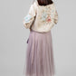 CHAQUETA BORDADO FLORAL