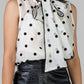 BLUSA CUELLO DE MOÑO