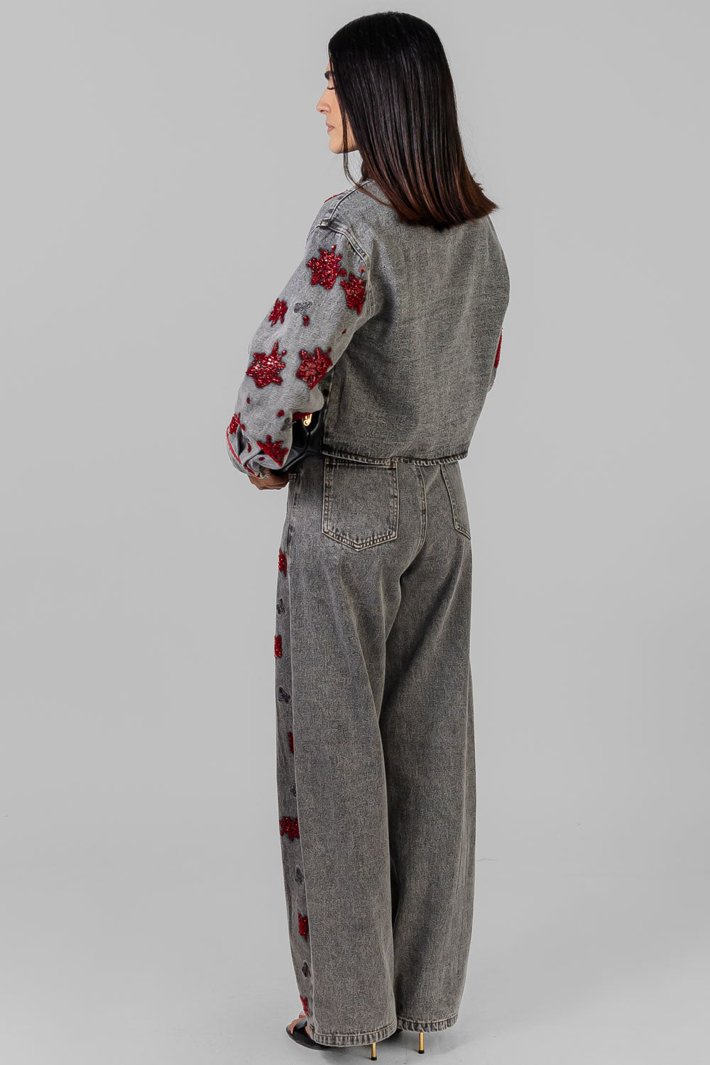 CONJUNTO FLORES EN RELIEVE