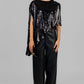 BLUSA LENTEJUELA DIAGONAL
