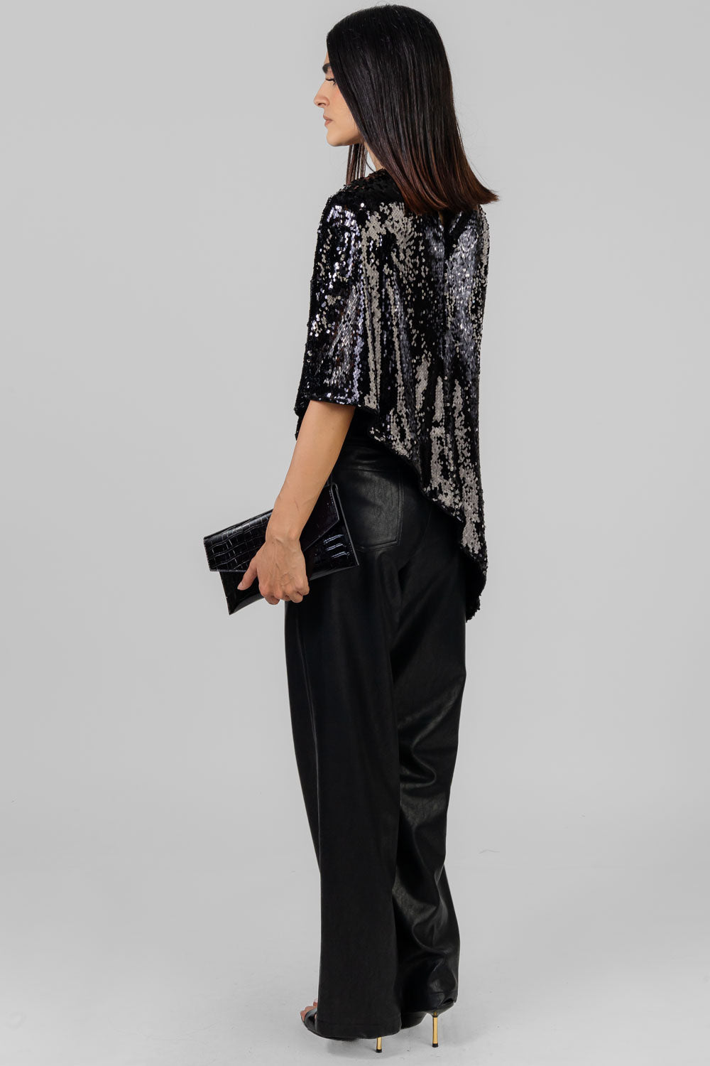 BLUSA LENTEJUELA DIAGONAL