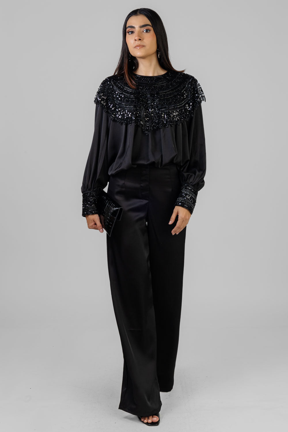 BLUSA CUELLO JOYA