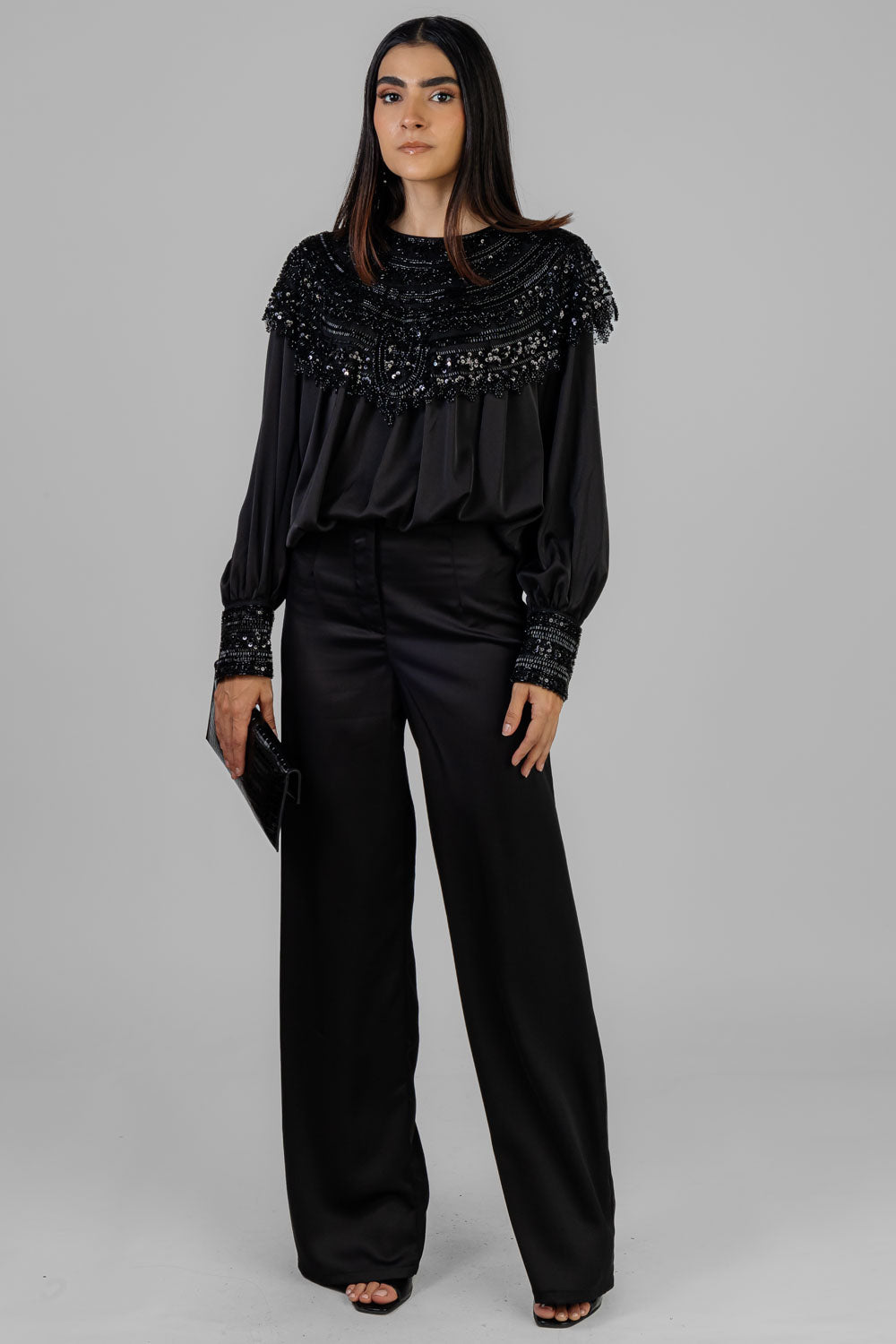 BLUSA CUELLO JOYA