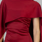 VESTIDO CAPA CON FLECOS