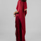 VESTIDO CAPA CON FLECOS