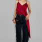 PANTALON DENIM PLUMAS