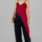 PANTALON DENIM PLUMAS