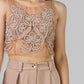 CONJUNTO TOP TUL PEDRERIA