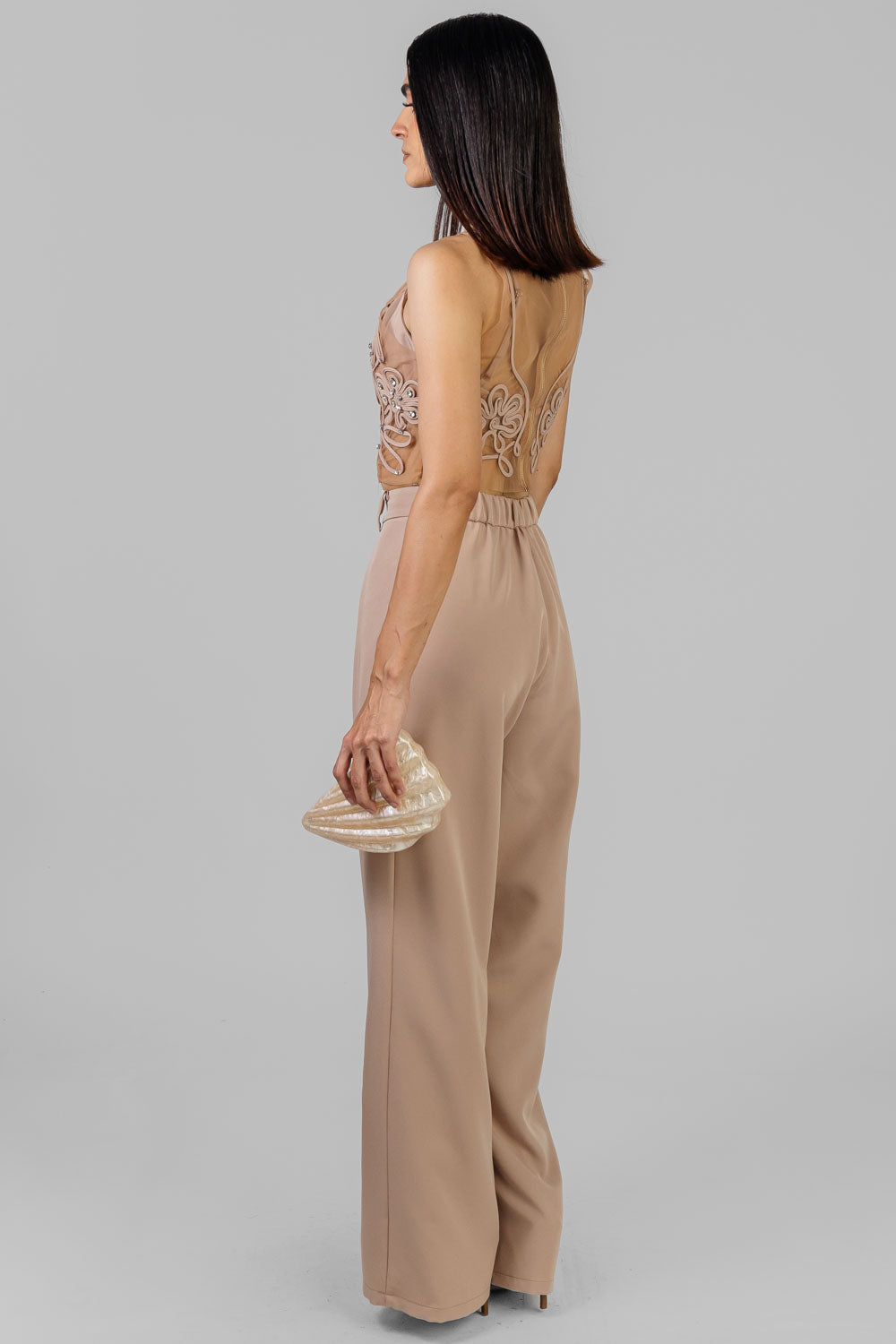 CONJUNTO TOP TUL PEDRERIA