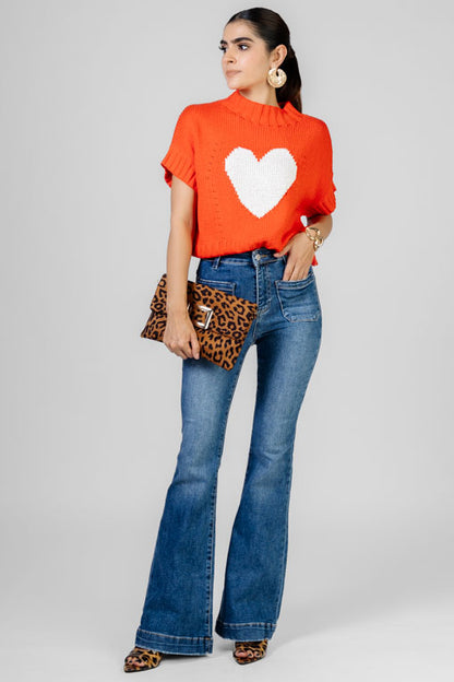 BLUSA TEJIDO CORAZON