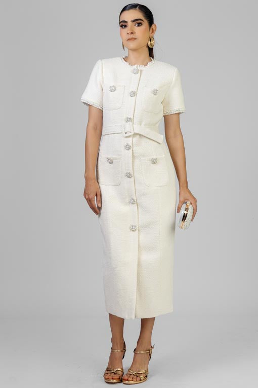 VESTIDO BLANCO PRESTIGE