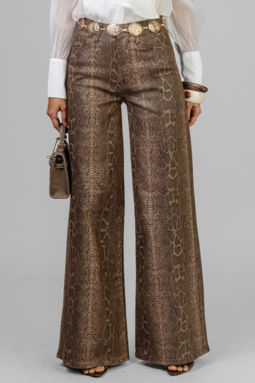 PANTALON SNAKE MOKA