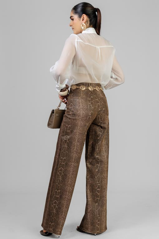 PANTALON SNAKE MOKA