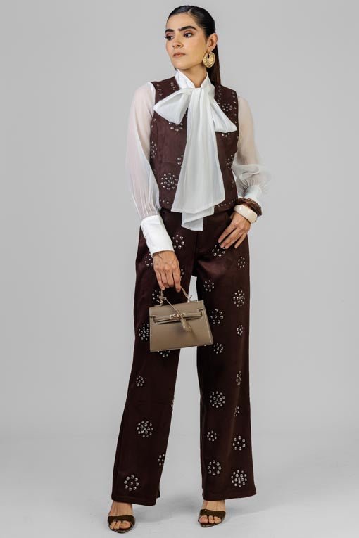 CONJUNTO GAMUZA TACHUELAS