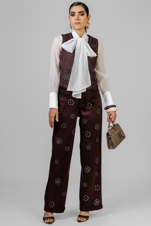 CONJUNTO GAMUZA TACHUELAS